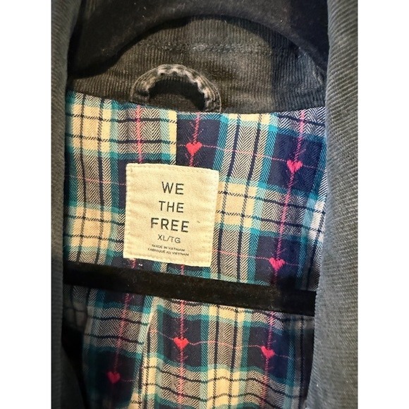 We The Free Free People Fox Corduroy Duster Corduroy Trench Coat XL - Picture 3 of 12